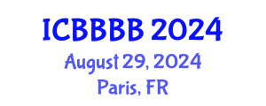 International Conference on Biomathematics, Biostatistics, Bioinformatics and Bioengineering (ICBBBB) August 29, 2024 - Paris, France