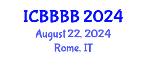 International Conference on Biomathematics, Biostatistics, Bioinformatics and Bioengineering (ICBBBB) August 22, 2024 - Rome, Italy