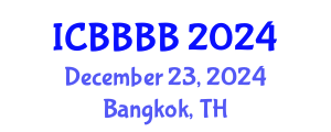 International Conference on Biomathematics, Biostatistics, Bioinformatics and Bioengineering (ICBBBB) December 23, 2024 - Bangkok, Thailand
