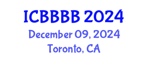 International Conference on Biomathematics, Biostatistics, Bioinformatics and Bioengineering (ICBBBB) December 09, 2024 - Toronto, Canada