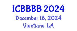 International Conference on Biomathematics, Biostatistics, Bioinformatics and Bioengineering (ICBBBB) December 16, 2024 - Vientiane, Laos