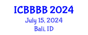 International Conference on Biomathematics, Biostatistics, Bioinformatics and Bioengineering (ICBBBB) July 15, 2024 - Bali, Indonesia