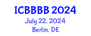 International Conference on Biomathematics, Biostatistics, Bioinformatics and Bioengineering (ICBBBB) July 22, 2024 - Berlin, Germany