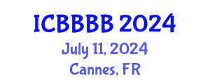 International Conference on Biomathematics, Biostatistics, Bioinformatics and Bioengineering (ICBBBB) July 11, 2024 - Cannes, France