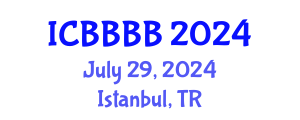 International Conference on Biomathematics, Biostatistics, Bioinformatics and Bioengineering (ICBBBB) July 29, 2024 - Istanbul, Turkey