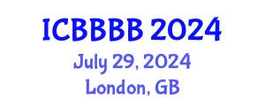 International Conference on Biomathematics, Biostatistics, Bioinformatics and Bioengineering (ICBBBB) July 29, 2024 - London, United Kingdom