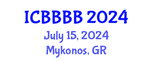 International Conference on Biomathematics, Biostatistics, Bioinformatics and Bioengineering (ICBBBB) July 15, 2024 - Mykonos, Greece