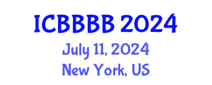 International Conference on Biomathematics, Biostatistics, Bioinformatics and Bioengineering (ICBBBB) July 11, 2024 - New York, United States