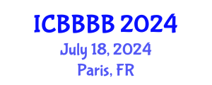 International Conference on Biomathematics, Biostatistics, Bioinformatics and Bioengineering (ICBBBB) July 18, 2024 - Paris, France