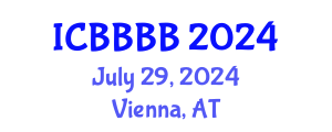 International Conference on Biomathematics, Biostatistics, Bioinformatics and Bioengineering (ICBBBB) July 29, 2024 - Vienna, Austria