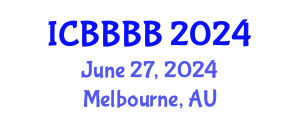 International Conference on Biomathematics, Biostatistics, Bioinformatics and Bioengineering (ICBBBB) June 27, 2024 - Melbourne, Australia