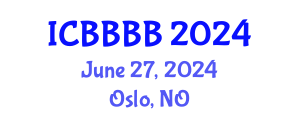 International Conference on Biomathematics, Biostatistics, Bioinformatics and Bioengineering (ICBBBB) June 27, 2024 - Oslo, Norway