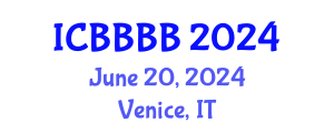 International Conference on Biomathematics, Biostatistics, Bioinformatics and Bioengineering (ICBBBB) June 20, 2024 - Venice, Italy