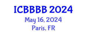 International Conference on Biomathematics, Biostatistics, Bioinformatics and Bioengineering (ICBBBB) May 16, 2024 - Paris, France
