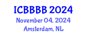 International Conference on Biomathematics, Biostatistics, Bioinformatics and Bioengineering (ICBBBB) November 04, 2024 - Amsterdam, Netherlands