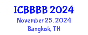 International Conference on Biomathematics, Biostatistics, Bioinformatics and Bioengineering (ICBBBB) November 25, 2024 - Bangkok, Thailand