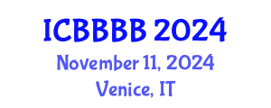 International Conference on Biomathematics, Biostatistics, Bioinformatics and Bioengineering (ICBBBB) November 11, 2024 - Venice, Italy