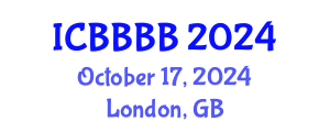 International Conference on Biomathematics, Biostatistics, Bioinformatics and Bioengineering (ICBBBB) October 17, 2024 - London, United Kingdom