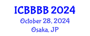 International Conference on Biomathematics, Biostatistics, Bioinformatics and Bioengineering (ICBBBB) October 28, 2024 - Osaka, Japan