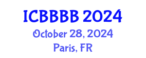 International Conference on Biomathematics, Biostatistics, Bioinformatics and Bioengineering (ICBBBB) October 28, 2024 - Paris, France
