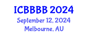 International Conference on Biomathematics, Biostatistics, Bioinformatics and Bioengineering (ICBBBB) September 12, 2024 - Melbourne, Australia