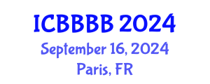 International Conference on Biomathematics, Biostatistics, Bioinformatics and Bioengineering (ICBBBB) September 16, 2024 - Paris, France