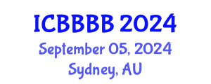 International Conference on Biomathematics, Biostatistics, Bioinformatics and Bioengineering (ICBBBB) September 05, 2024 - Sydney, Australia