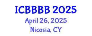 International Conference on Biomathematics, Biostatistics, Bioinformatics and Bioengineering (ICBBBB) April 26, 2025 - Nicosia, Cyprus