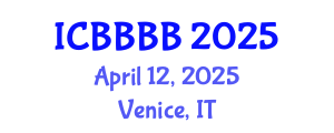 International Conference on Biomathematics, Biostatistics, Bioinformatics and Bioengineering (ICBBBB) April 12, 2025 - Venice, Italy