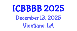 International Conference on Biomathematics, Biostatistics, Bioinformatics and Bioengineering (ICBBBB) December 13, 2025 - Vientiane, Laos