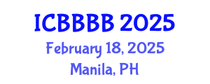 International Conference on Biomathematics, Biostatistics, Bioinformatics and Bioengineering (ICBBBB) February 18, 2025 - Manila, Philippines