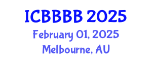 International Conference on Biomathematics, Biostatistics, Bioinformatics and Bioengineering (ICBBBB) February 01, 2025 - Melbourne, Australia