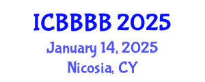 International Conference on Biomathematics, Biostatistics, Bioinformatics and Bioengineering (ICBBBB) January 14, 2025 - Nicosia, Cyprus