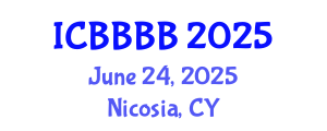 International Conference on Biomathematics, Biostatistics, Bioinformatics and Bioengineering (ICBBBB) June 24, 2025 - Nicosia, Cyprus