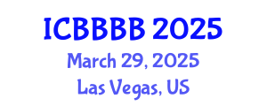 International Conference on Biomathematics, Biostatistics, Bioinformatics and Bioengineering (ICBBBB) March 29, 2025 - Las Vegas, United States