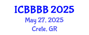 International Conference on Biomathematics, Biostatistics, Bioinformatics and Bioengineering (ICBBBB) May 27, 2025 - Crete, Greece