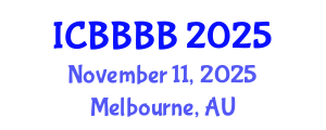 International Conference on Biomathematics, Biostatistics, Bioinformatics and Bioengineering (ICBBBB) November 11, 2025 - Melbourne, Australia