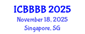International Conference on Biomathematics, Biostatistics, Bioinformatics and Bioengineering (ICBBBB) November 18, 2025 - Singapore, Singapore