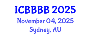 International Conference on Biomathematics, Biostatistics, Bioinformatics and Bioengineering (ICBBBB) November 04, 2025 - Sydney, Australia