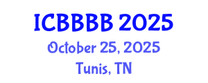 International Conference on Biomathematics, Biostatistics, Bioinformatics and Bioengineering (ICBBBB) October 25, 2025 - Tunis, Tunisia