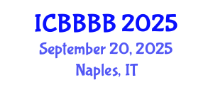 International Conference on Biomathematics, Biostatistics, Bioinformatics and Bioengineering (ICBBBB) September 20, 2025 - Naples, Italy