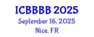 International Conference on Biomathematics, Biostatistics, Bioinformatics and Bioengineering (ICBBBB) September 16, 2025 - Nice, France