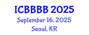 International Conference on Biomathematics, Biostatistics, Bioinformatics and Bioengineering (ICBBBB) September 16, 2025 - Seoul, Republic of Korea
