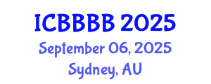 International Conference on Biomathematics, Biostatistics, Bioinformatics and Bioengineering (ICBBBB) September 06, 2025 - Sydney, Australia