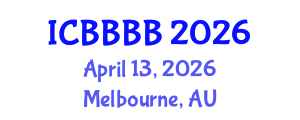 International Conference on Biomathematics, Biostatistics, Bioinformatics and Bioengineering (ICBBBB) April 13, 2026 - Melbourne, Australia International Conference on Biomathematics, Biostatistics, Bioinformatics and Bioengineering (ICBBBB) April 13, 2026 - Melbourne, Australia