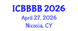 International Conference on Biomathematics, Biostatistics, Bioinformatics and Bioengineering (ICBBBB) April 27, 2026 - Nicosia, Cyprus International Conference on Biomathematics, Biostatistics, Bioinformatics and Bioengineering (ICBBBB) April 27, 2026 - Nicosia, Cyprus
