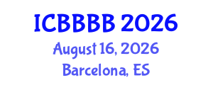 International Conference on Biomathematics, Biostatistics, Bioinformatics and Bioengineering (ICBBBB) August 16, 2026 - Barcelona, Spain