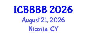 International Conference on Biomathematics, Biostatistics, Bioinformatics and Bioengineering (ICBBBB) August 21, 2026 - Nicosia, Cyprus International Conference on Biomathematics, Biostatistics, Bioinformatics and Bioengineering (ICBBBB) August 21, 2026 - Nicosia, Cyprus