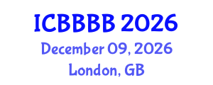 International Conference on Biomathematics, Biostatistics, Bioinformatics and Bioengineering (ICBBBB) December 09, 2026 - London, United Kingdom International Conference on Biomathematics, Biostatistics, Bioinformatics and Bioengineering (ICBBBB) December 09, 2026 - London, United Kingdom