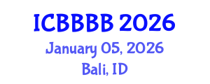 International Conference on Biomathematics, Biostatistics, Bioinformatics and Bioengineering (ICBBBB) January 05, 2026 - Bali, Indonesia International Conference on Biomathematics, Biostatistics, Bioinformatics and Bioengineering (ICBBBB) January 05, 2026 - Bali, Indonesia